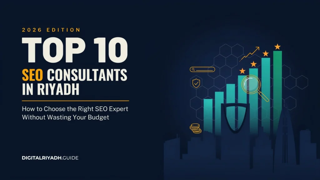 Top 10 SEO Consultants in Riyadh How to Choose the Right SEO Expert Without Wasting Your Budget