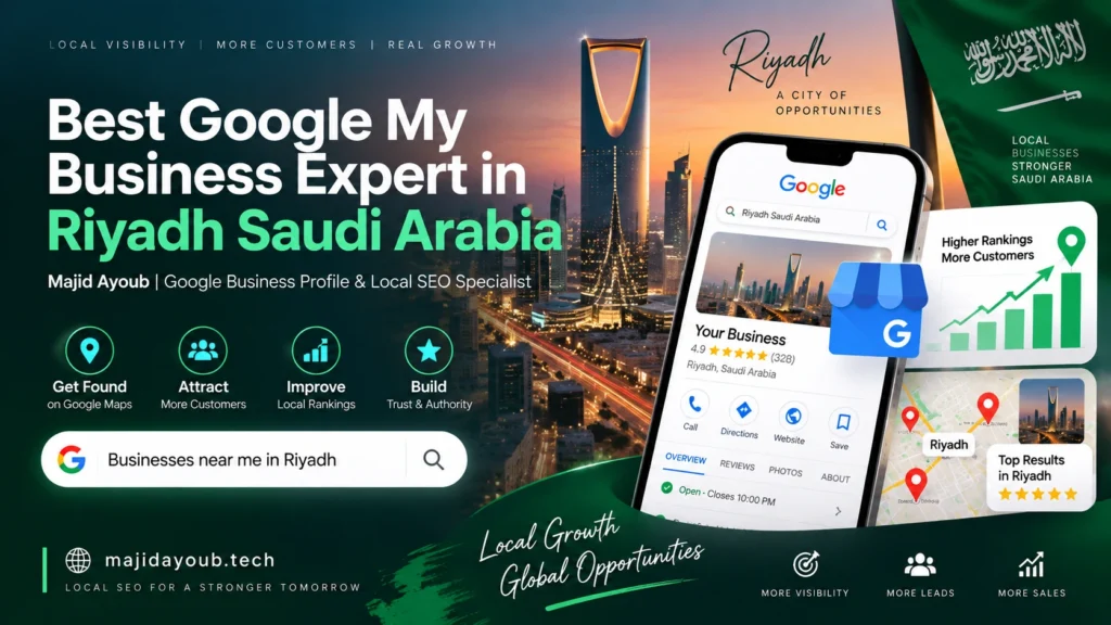 Best Google My Business Expert in Riyadh Saudi Arabia