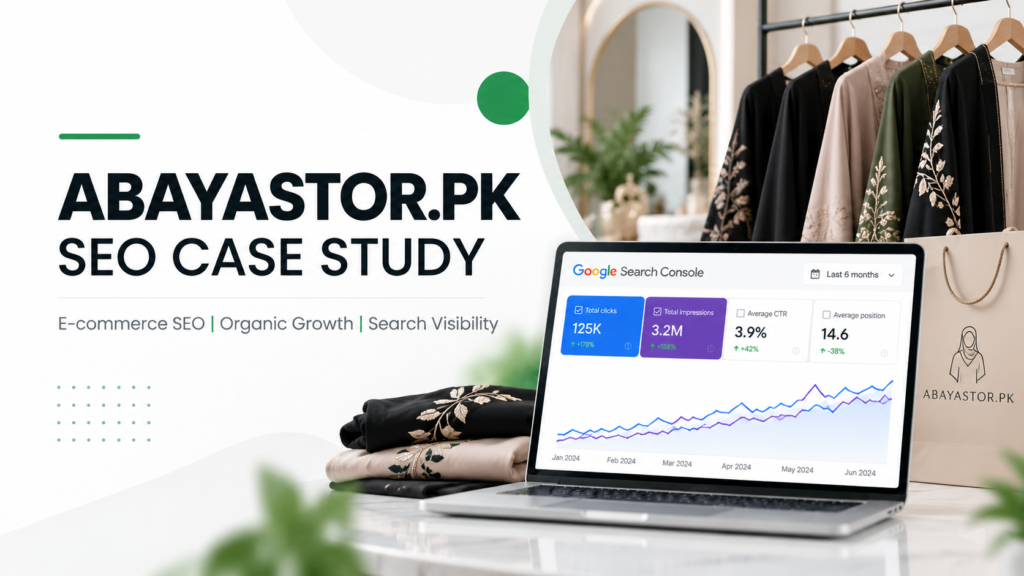 Abayastor.pk SEO Case Study